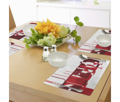 Modern Abstract Place Mats