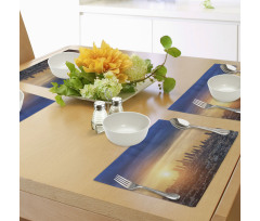 Sunrise at Los Angeles Place Mats