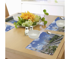 Kuala Lumpur in Clear Day Place Mats