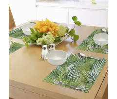 Colorful Illustration Natural Place Mats