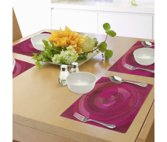 Abstract Swirls Shapes Place Mats