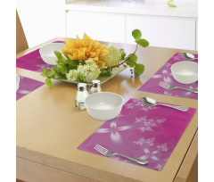 Vibrant Floral Modern Place Mats