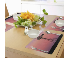 Dreamy Western Sunset Place Mats