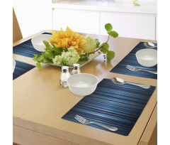 Vibrant Blue Place Mats