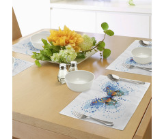 Curls Dots Place Mats