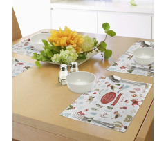 Xmas Elements Design Place Mats