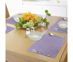 Gingham Vintage Style Place Mats