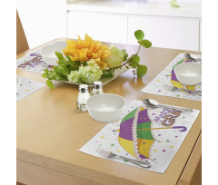 Umbrella Stars Fun Place Mats