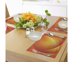 Colorful Twist Lines Place Mats