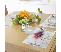 Floral Blossom Art Place Mats