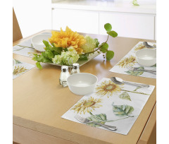 Alluring Sunflowers Place Mats