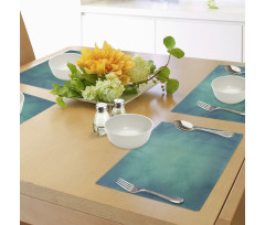 Retro Grunge Tranquil Place Mats