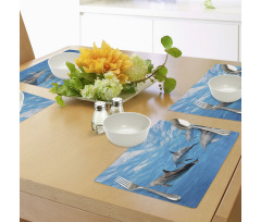 Happily Swimming Fish Place Mats