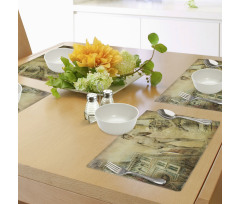 Florence Collage Place Mats