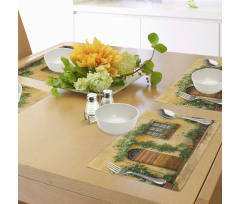 City Life in Tuscany Place Mats