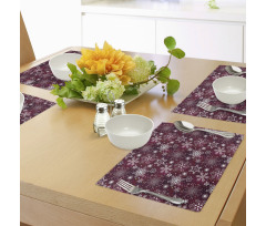 Flakes Colorful Place Mats