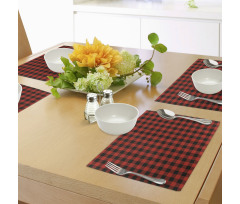 Retro Lumberjack Buffalo Place Mats