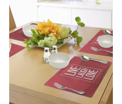 Motivation Boost Place Mats