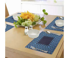 Swirl Waves Hellenic Place Mats