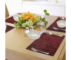 Grungy Abstract Place Mats