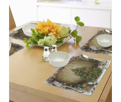 Pine Tree Presents Place Mats