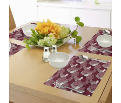 Chrysanthemums Place Mats