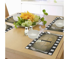 Grunge Countdown Place Mats