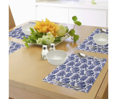 Watercolor Chinese Art Place Mats