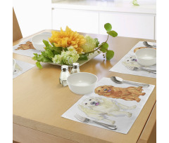 Smiling Dogs Place Mats