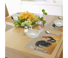 Farm Animal Sunrise Place Mats