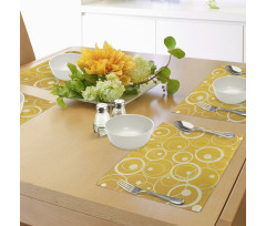 Circles and Dots Place Mats