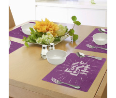 Hope Themed Message Design Place Mats