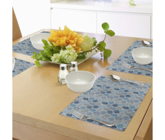 Round Shapes Design Place Mats