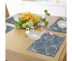 Romantic Blossom Petals Place Mats