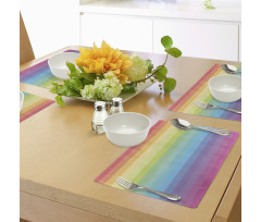 Retro Stripes Place Mats