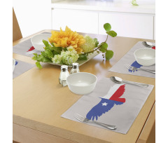 Bald Eagle Design Place Mats