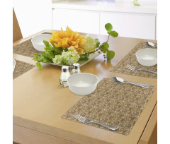 Sea Coned Starfish Place Mats