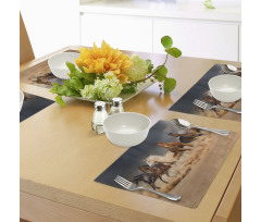 Equine Themed Animals Place Mats