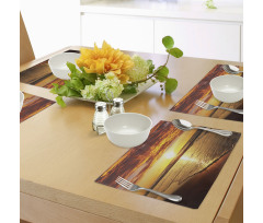 Beach Sunset Coast Place Mats