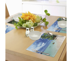 Seascape Nature Jungle Place Mats