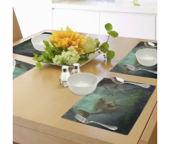 Mermaid with Seahorse Place Mats