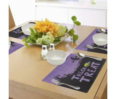 Halloween Trick or Treat Place Mats