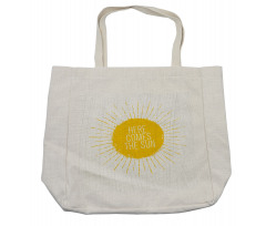 Sunny Times Art Shopping Bag