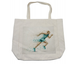 Man in Bubbles Shopping Bag