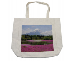 Festival of Shibazakura Field Shopping Bag