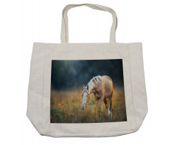 Palomino Horse Grazing Shopping Bag