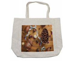 Chocolate Holiday Eggs Shopping Bag