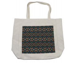 Knitted Jacquard Shopping Bag