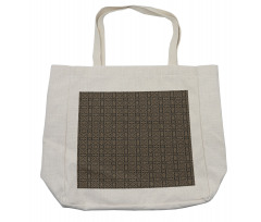 Rounds and Triangles Motif Shopping Bag