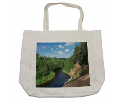 Polomet River in Russia Shopping Bag